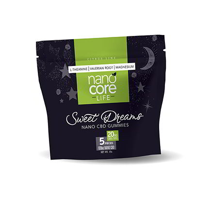 Gomitas de CBD para dormir Sweet Dreams Citrus Lime 5pz