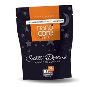 Gomitas de CBF para dormir Sweet Dreams Naranja Sanguina 10pz