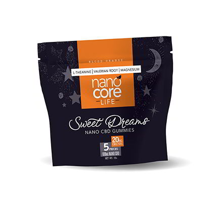 Gomitas de CBD para dormir sweet dreams naranja sanguina 5pz